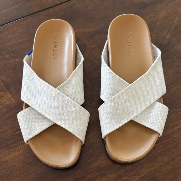 Rothy's Tan Women's The Weeknd Slider - Picture 2 of 9